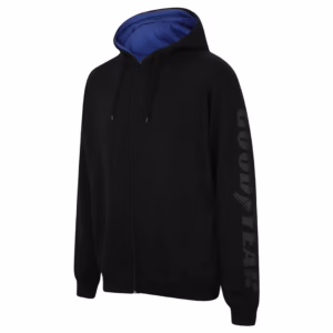 GOODYEAR GRAPHIC HOODED SWEATER BLACK GYSWT023