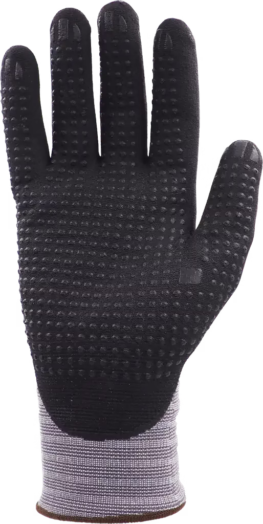 NITRILE GLOVES WITH DOTS F3140 - Image 2