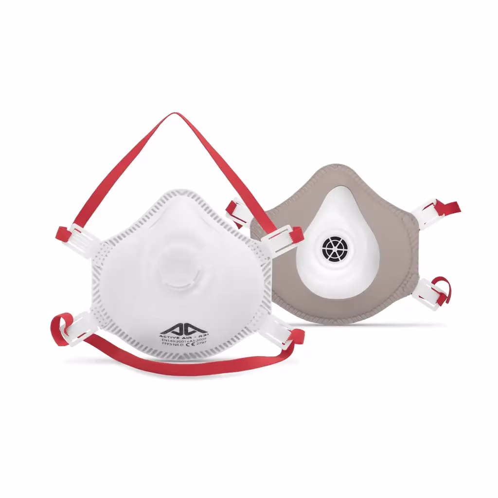 FFP3 NR D SHELL DISPOSABLE MASKS WITH VALVE